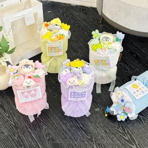 China Children's Birthday Plush Doll Bouquet for Valentine's Day or Graduation Season Gift wholesale