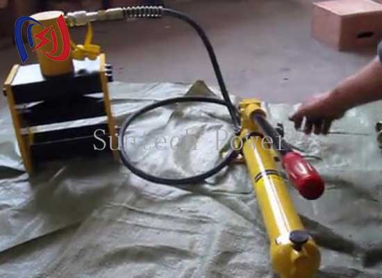 Hydraulic Bus-bar Bender CB-150D 170KN Force 250-340mm Height