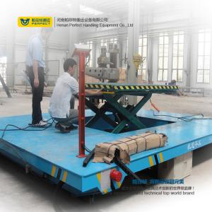 Customized Warehouse Carts Material Handling Equipment With Scissor Lifting Table