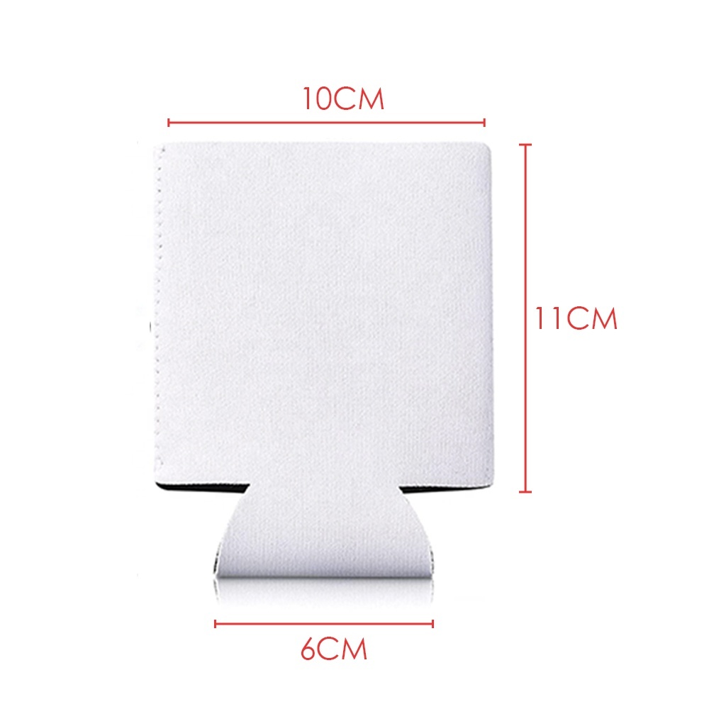 Personalized Sublimation Can Koozies Eco-Friendly Neoprene Sublimation Blanks