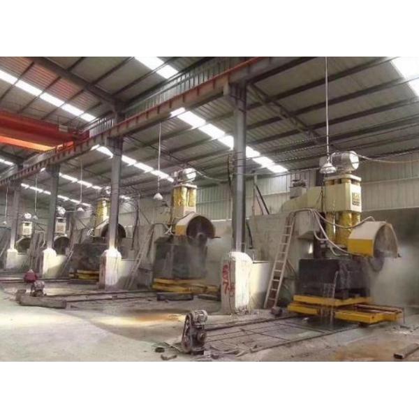 Hydraulic Single Arm Multi Blade Block Cutter Machine with Four Pillar Structure