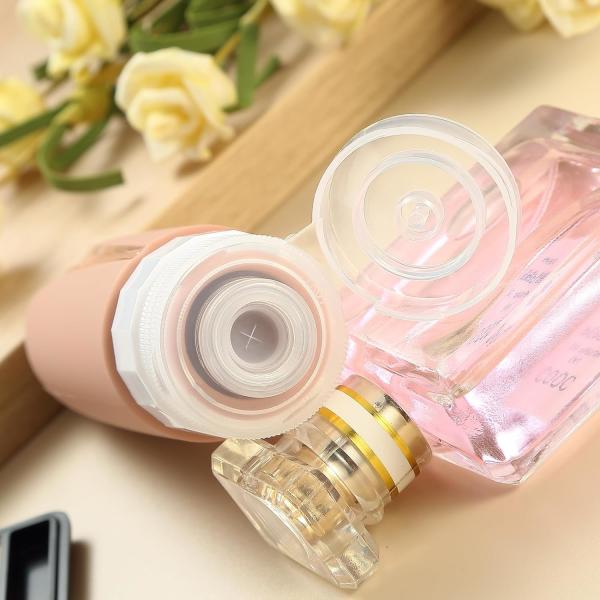 Refillable Silicone Travel Container Set BPA Free Reusable 90ml