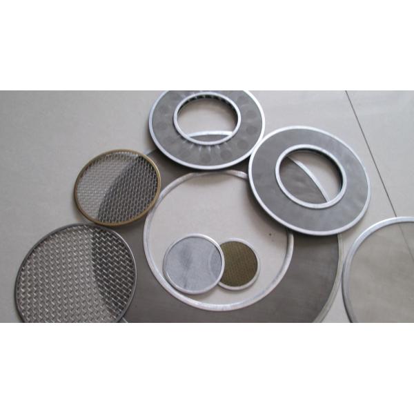 Stainless Steel Wire Mesh Filters Discs 152mm Diameter Copper Mesh Filter customized
