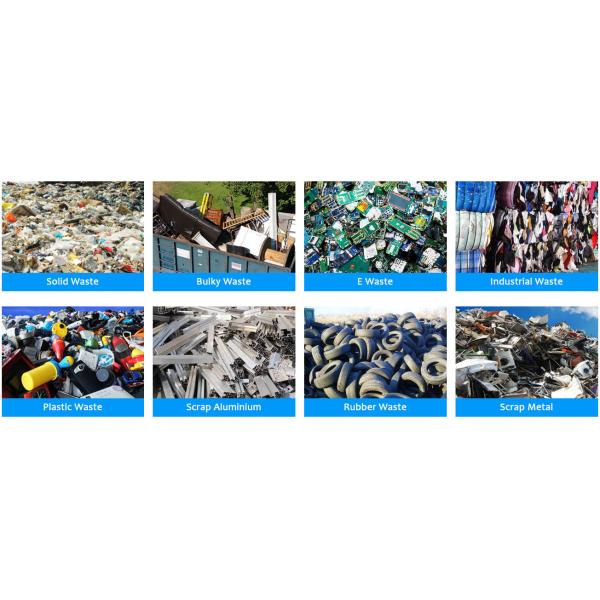 Xrido Double Shaft Waste Shredder for Plastic Wood Metal Recycling