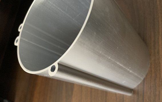 6063-T5 Aluminum Pipe CNC Machining Components With Hole