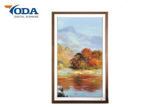 China Intelligent Wireless Picture Frame , Wooden Material Electronic Photo Album on sale