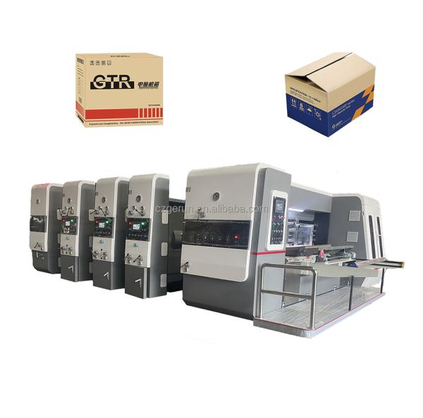 Quality Full Automatic Rotary Corrugated Flexo Printing Machine Box Making for sale
