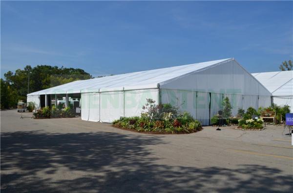 Quality Large Aluminium Clear Span Tent Unobstructed Temporary Exhibition Hall for sale