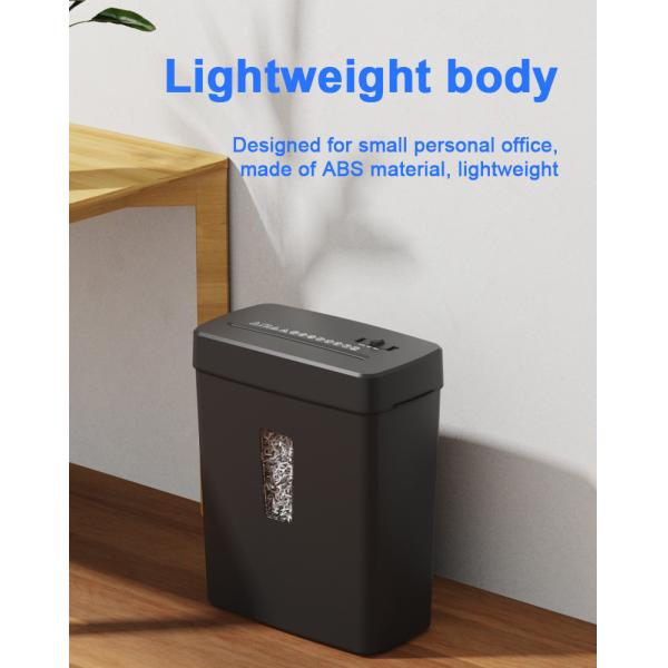 P-5 Paper Destroy Machine Home Office Use Mini Paper Shredder 5 Sheets A4 Micro Cut Shredding C222P-5 2*12mm