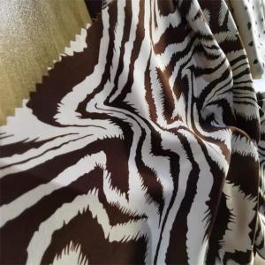 China Twill Printed Chiffon Fabric By The Yard 75dx75d 120gsm wholesale