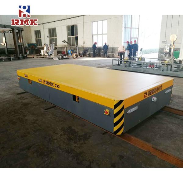 Quality Battery Powered 40 Tons Rail Transfer Trolley Material handling Delivery​ for sale