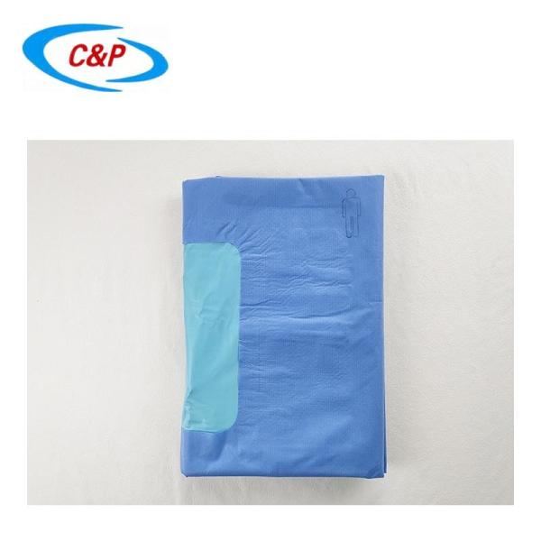 Breathable Blue Arthroscopy Drape With SMS Fabric OEM Service Available For Knee Orthopedic Surgery