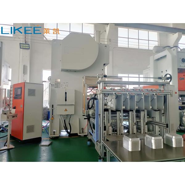 PLC Control System Sale Automatic Aluminium Foil Lunch Box Making Machine
