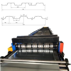 Metal Rolling Delta Floor Decking Forming Machine Gi
