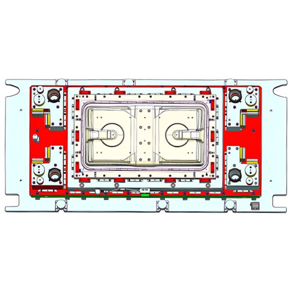 10T Dishwasher Tub Top Stamping Die Components Household Appliances Progressive Die