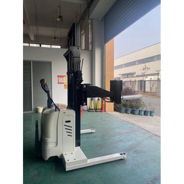 New Electric Pallet Stacker Hydraulic Roller Lifter Film Stacker with 90 Degree 180 Degree 360 Degree Rotation