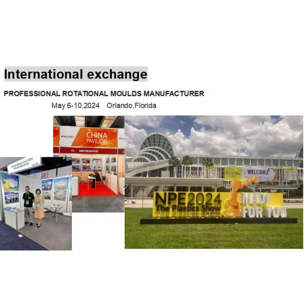 LLDPE Plastic Turnover Box Rotoplastic Mold Green Plastic Tool Box