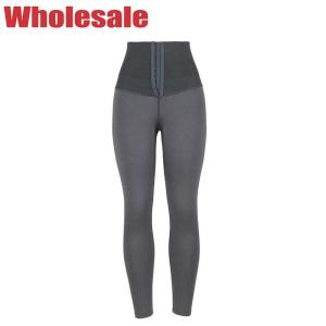 China Spring Hook Eyes Waist Trainer Leggings High Waisted Seamless Leggings wholesale