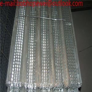 metal lath for stucco prices/3.4 galvanized diamond mesh lath/steel stucco netting/ expanded metal clips