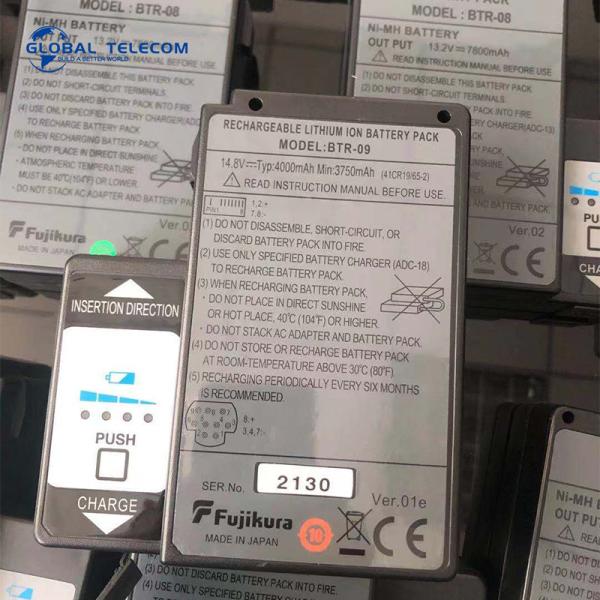 BTR-09 BTR-08 Fusion Splicer Battery For Fujikur FSM-60S/62S/80S/70S