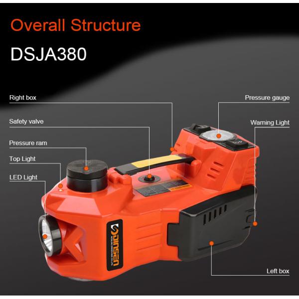 3 Ton Long Ram Hydraulic Jack , 13A Automatic Hydraulic Jack BMC Packaged