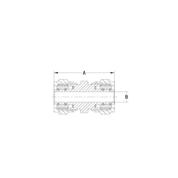 Anticorrosive Brass Compression Fittings Nickel Plated Compression Straight Connector