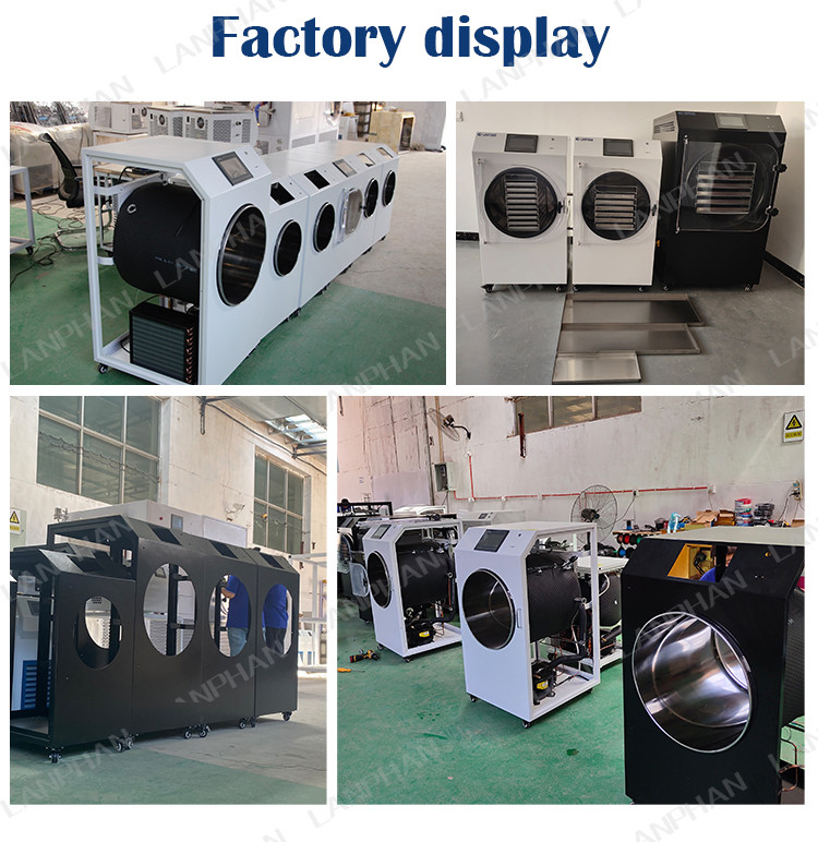 18 Trays Pharmaceutical Food Freeze Drying Machine Vacuum Freeze Dryer Machine For Vegetable