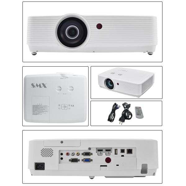 HDMI 5600 Lumens Standard Throw Laser Projector For Installation Flexibility
