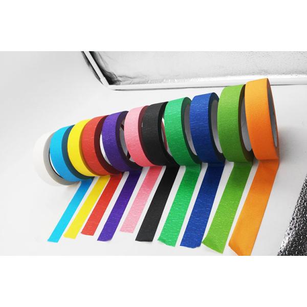 Washi Paper Colored Masking Tape Automotive Decorative Narrow Masking Tape