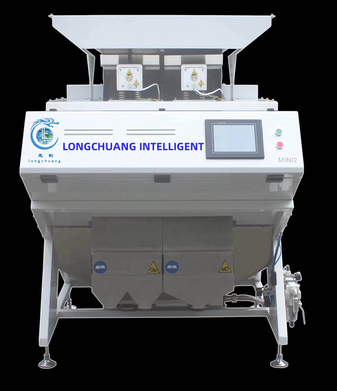 Mini 2 Chutes Chinese Wolfberry Color Sorter Machine Lycium Chinense Color Sorting Machine