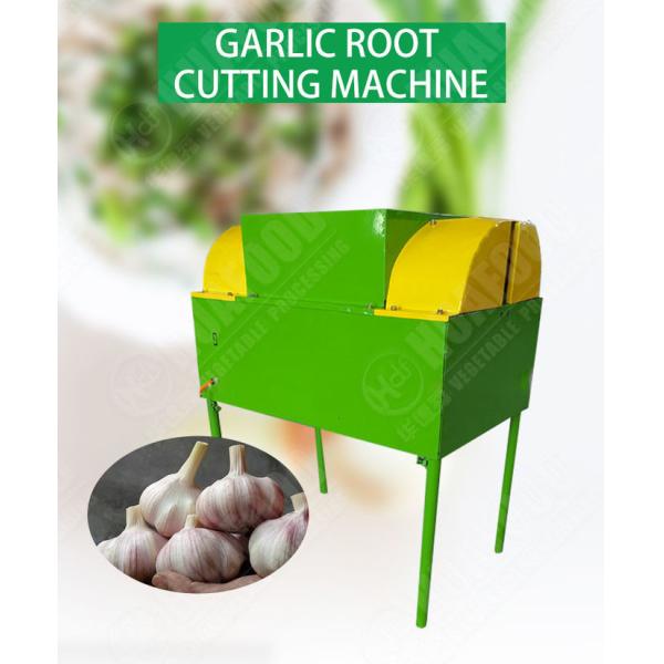SUS304 Electric Fresh Garlic Root And Stem Cutting Machine Home Use garlic root cutter