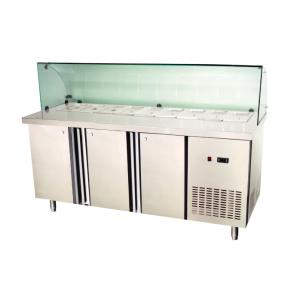 China Stainless Steel Commercial Refrigeration Equipment , Salad Prep Refrigerator on sale