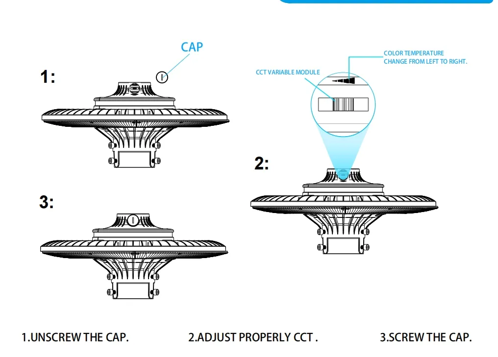 Energy-Saving 140lm/W Smart-Tuning 200W LED Garden Post Light Pole Area Light for Highway Rest Area Sports Complex Waterfront Promenade