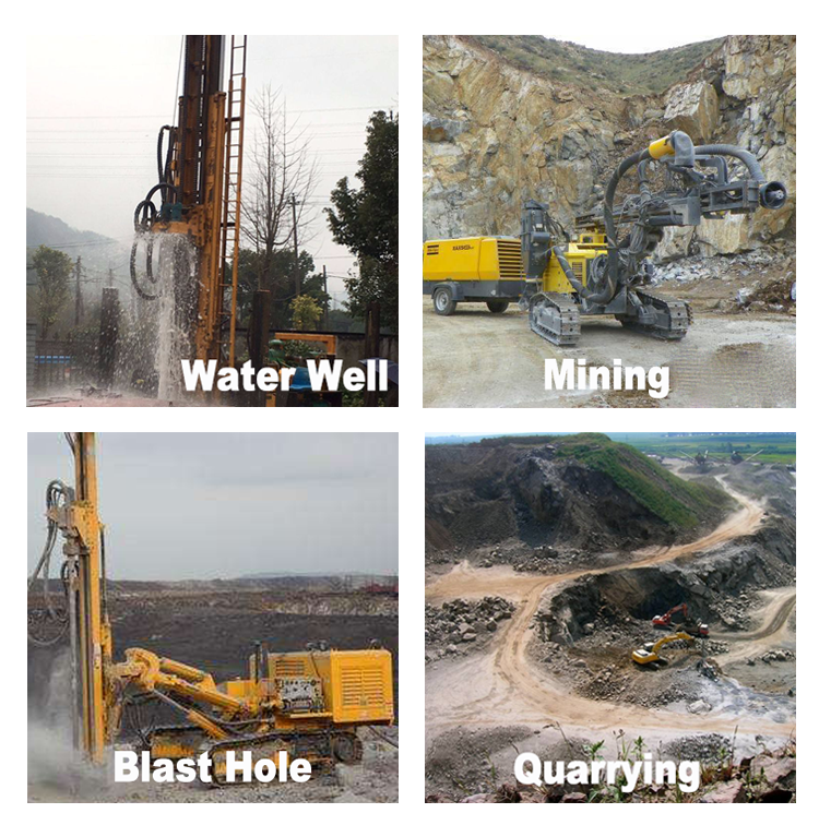 CIR 110mm Hammer DTH Button Bits for Water Well,Mining,Concrete Drilling,Blasting