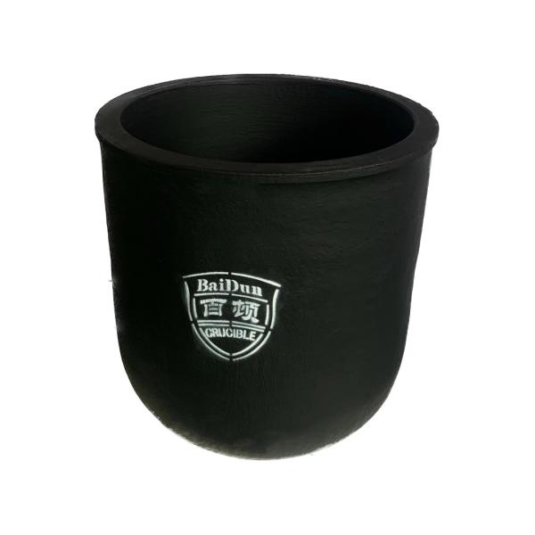 Thermal Shock Resistance Silicon Carbide Crucible 150kg Capacity Cylindrical