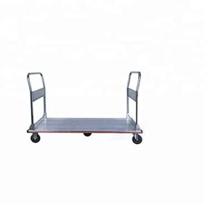 China Light Weight Aluminium Platform Trolley Foldable Space Saving wholesale