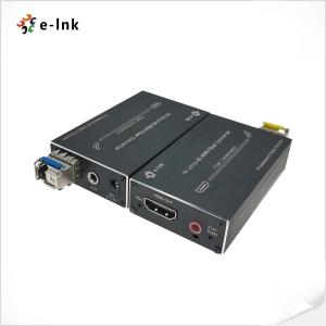 Micro Mini 4K HDMI Fiber Extender with External Audio