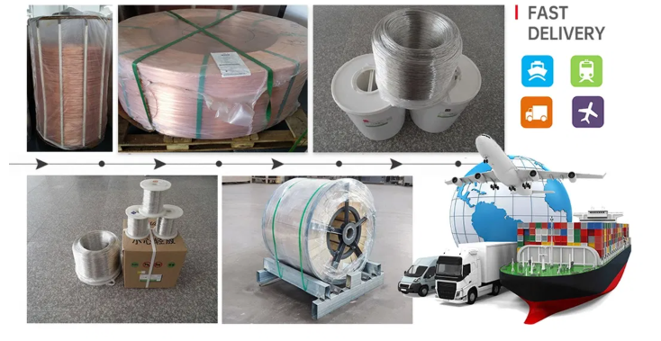 C12000 C10100 C11000 Pancake Coil Copper Tube For Air Conditioner Or Refrigerator