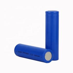 China IFR18650 3.2v 1500mAh LiFePO4 Cylindrical Lithium Ion Battery Cell with Self-Protection PTC on sale