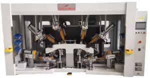 China Servo PLC Ultrasonic Punching Machine 60HZ Automatic Box Punching Equipment wholesale