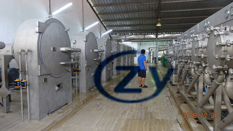 Large Capacity Belt Press Fiber Dewatering Machine 4t / H Weight 4500kg