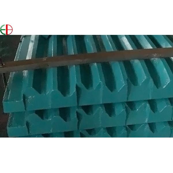 HRC50 Mn18Cr2 Fixed Stationary Swing Stone Jaw Crusher Plate
