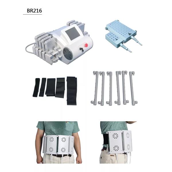 4D WaveLength 528 Diodes Low Level Cold Laser Lipo Machine 635nm 650nm 810nm 980nm