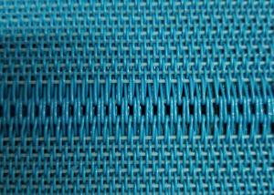 China Blue Spiral Polyester Dryer Screen Mesh Belt Woven Press Filter Mesh Belt on sale