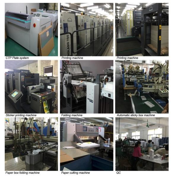 Custom paper catalogs advertising brochure printing UV Printing Saddle Stitching
