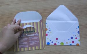 China paper envelope for greeting card gift ducument envelopes wholesale