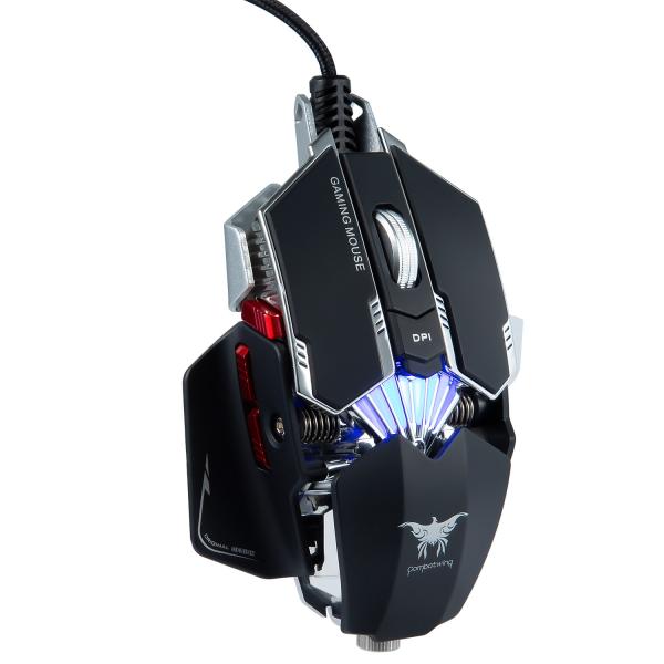 30m 2480MHZ combatwing CW20 PRO Wired Gaming Mouse