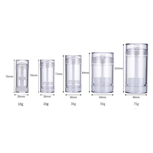 50g Cylindrical and smooth sunscreen stick with odor-fighting properties