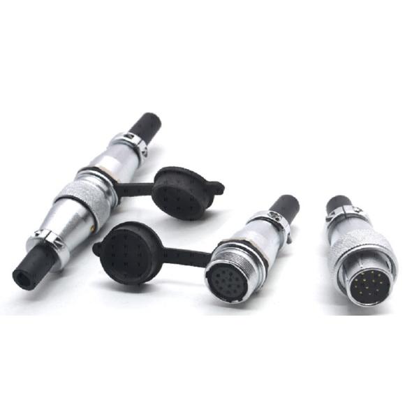 2 3 4 Pin Circular Connectors Plug And Socket Docking Connectors 25A 500V