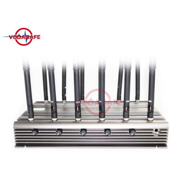 Walkie Talkie Remote Control Jammer Stable Capability Jamming Range 50m